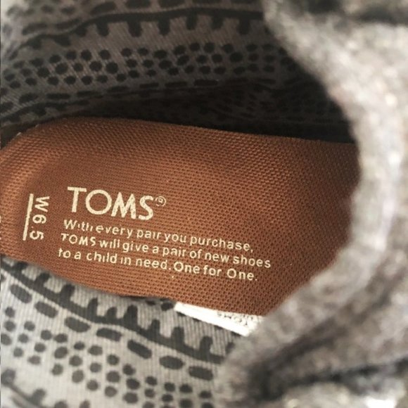 TOMS Cordova Black Wool with Leather Ankle Hiking Boots, Women's 6.5 - Picture 7 of 14